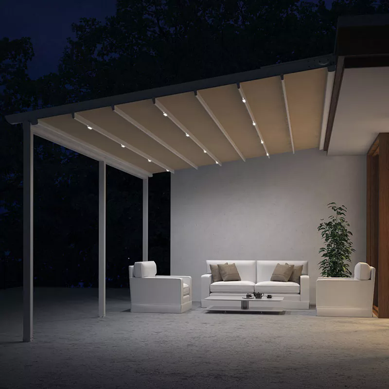 W jaki sposób aluminiowa wysuwana pergola zmienia przestrzenie zewnętrzne?
