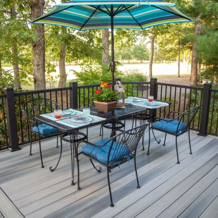 Aluminiowa balustrada tarasowa