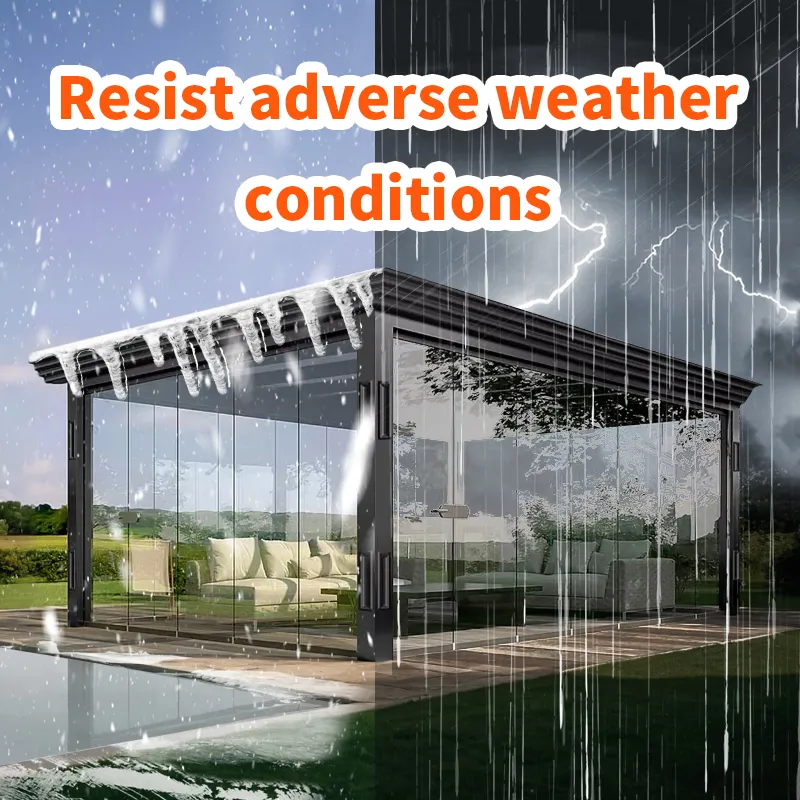 aluminum pergola